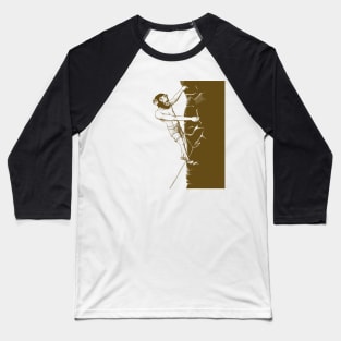 Monkey man climbing the wall Baseball T-Shirt